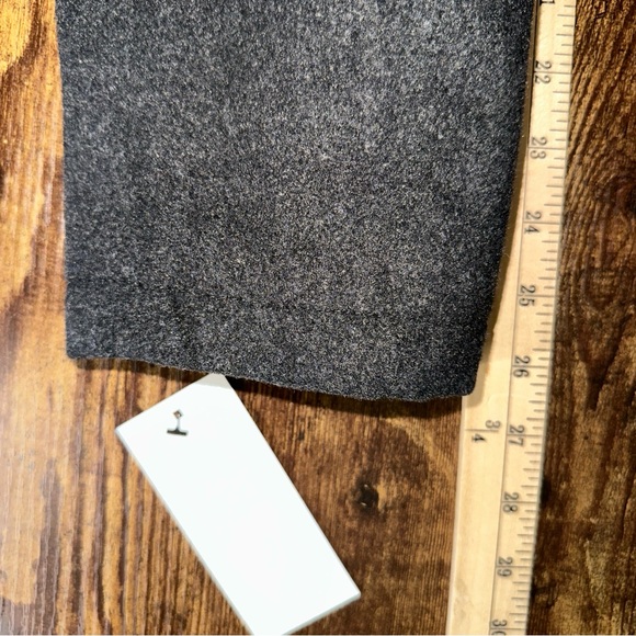 Dockers Jacket Mens Medium Gray Washable Wool Blend Short Cord Collar Peacoat - Picture 7 of 10